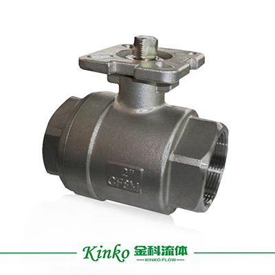 2PC High Platform Thread Ball Valve